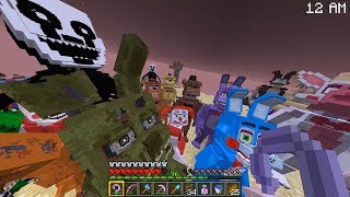 ELES ME PEGARAM ANIMATRONICS DO FIVE NIGHTS AT FREDDYS! MINECRAFT ATIVIDADE SOBRENATURAL Ep: 127