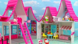 HELLO KITTY DOLLHOUSE NEW Toys Review | itsplaytime612 ♦