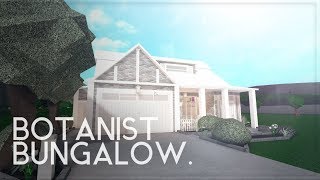 Roblox || Welcome to Bloxburg: Botanic Bungalow || Speedbuild