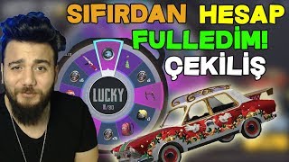 1 SEVİYE HESABI FULLEDİM TAKİPÇİME VERİYORUM! ÇEKİLİŞ! PUBG Mobile Sandık Açılımı