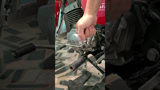 Start Minsk 125 by Hand