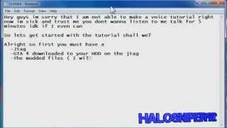 How to mod GTA 4 with a JTAG/ISO modding