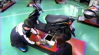 メンテ　オイル交換　スクーター編