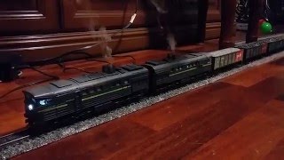 2ТЭ-10у с составом из 45 вагонов
