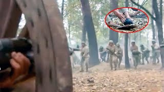 日軍沿路埋地雷伏擊共軍，卻不料行動被人看得一清二楚，反被共军一波团灭！