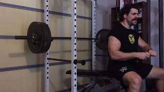 410 lb bench press...BUT ERIC, you're pressing like a beginner!!!