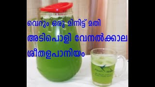 !NATURAL DRINK FOR SUMMER ! MALAYALAM