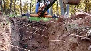 Harbor Freight towable backhoe trencher