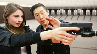 Teaching My Girlfriend How To Shoot