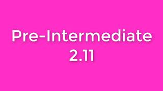 New English File Pre-Intermediate listening 2.11