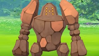 CATCHING SHINY REGIROCK IN POKÉMON GO!!!