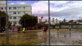 1º futebol de lama do Cema
