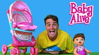 My New Baby Alive Stroller ! || Toy Review || Konas2002