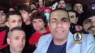 الإعلامي الشجاع الشهيد ابن #البصرة الفيحاء أحمد عبد الصمد يلقن المليشيات درسًا في الوطنية