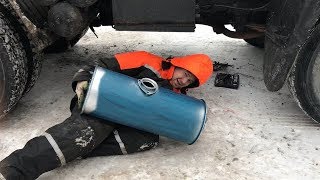 Доработка и замена глушителя камаз