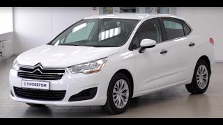 Тест драйв б/у Ситроен С4 седан 2014. Видео обзор Citroen C4 с пробегом