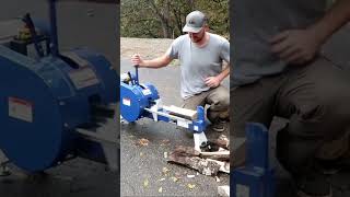 Smallest Most Powerful Log Splitter! By Powerhorse 7-Ton Splitter #shorts