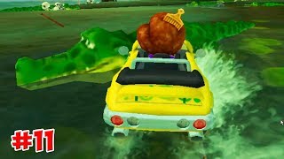 ТУМАННЫЕ БОЛОТА !!! ЛОВИМ КРОКОДИЛОВ !!! Beach Buggy Racing 11 серия