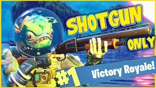 SHOTGUN ONLY CHALLENGE!! - FORTNITE BATTLE ROYALE!!