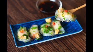 Clear Mung Bean Dumplings (VEGAN) - Bánh Bột Lọc Chay