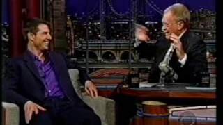 Tom Cruise's HILARIOUS interivew with Letterman (part 2)