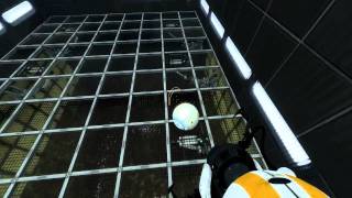 Portal 2 Co-Op Playthrough HD Chamber 2: Part 2(With Commentary)
