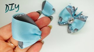 ❤️Посмотрите как можно быстро сделать Бантик бабочку из лент❤️BUTTERFLY BOWS/DIY Natalia Mazer