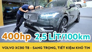 Volvo XC90 T8 Hybrid đầu tiên tại Việt Nam - Vừa sang trọng, vừa tiết kiệm KHÓ TIN