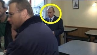 Путин зашёл в кафе выпить чашечку кофе[Прикол]