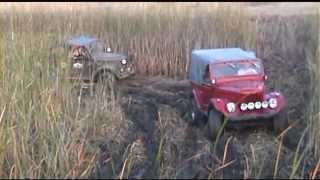 грязь ГАЗ-69 Kőtelek Off-road 2009.08.21. bemelegítés