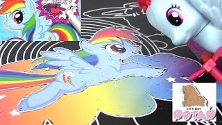Игры для Девочек. MLP Май Литл Пони Мультик. Рисуем Рейнбоу Деш! ВОЛШЕБНЫЙ МАРКЕР! Видео для Детей