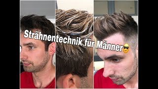 Haare färben / Strähnentechnik für Männer - Cenkinz HairLounge