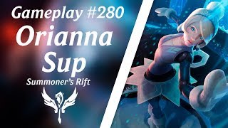 LOL Gameplay - Orianna Suporte #11 Pré S8 - Comentado Facecam | 4K 60fps