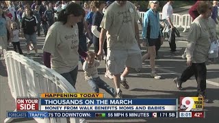 Thousand join March for Babies at Paul Brown Stadium
