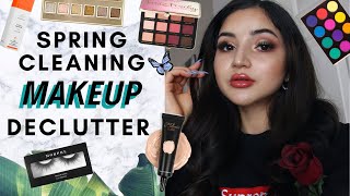 MAKEUP I'M DECLUTTERING ✰ spring cleaning edition ? eyeshadow palettes other things i'm over