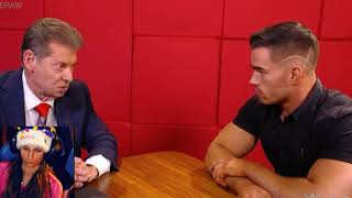 WWE Raw Vince McMahon to Austin Theory "I Will KILL You"