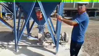 0179 2016 06 04 Установка барея для загрузки мин  порошка Казахдорстрой, Мостовой переход через Ирты