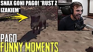 PAGO[SNAX GONI PAGO! *RUST Z IZAKIEM*/IQ 200 NADE/BATTLE ROYALE ZA 1000ZŁ/LOT BALONEM/NIEDŹWIEDŹ[FM]