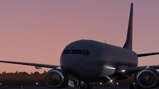 Из Сиднея в Мельбурн - Zibo B737-800 RG mod
