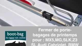 Porte Bagage Pour Mazda MX5, BMW Z3, Porsche Boxster,Audi A4,A5 & MG