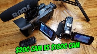 Cheap Canon camera VS Expensive Canon cam