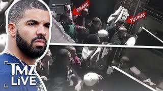 Drake Watches Younes Bendjima Attack Someone | TMZ Live