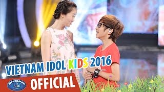 VIETNAM IDOL KIDS 2016 - CA SĨ VÕ HẠ TRÂM TẬP LUYỆN CHO TOP 5