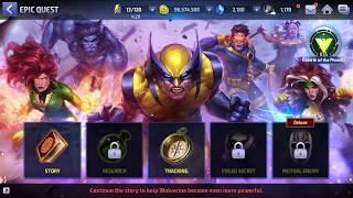 Marvel Future Fight - Lets Talk Unlocking Magneto & The X-Men | World Boss Solo - Elektra vs Thanos