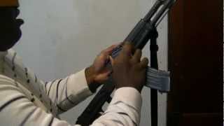 Kalashnikov: AK Mag Change! Blindfolded AK-47 Field Strip Standing Up!