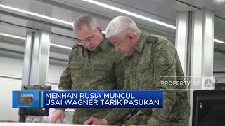 Menhan Rusia Muncul Usai Wagner Tarik Pasukan
