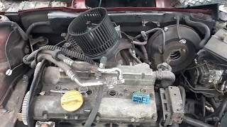 Стяние мотора отопителя Opel vectra B