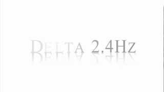Delta 2.4Hz Binaural Beat ~ Pure Tone