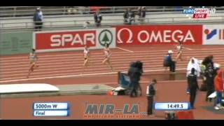 Ольга Головкина 15:11.70 5000м Чемпионат Европы 2012 MIR-LA.com