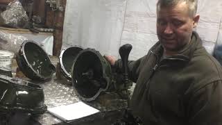 Вариант кулисы под установку коробки мерседес 711.110~711.113 на газель с камминсом.